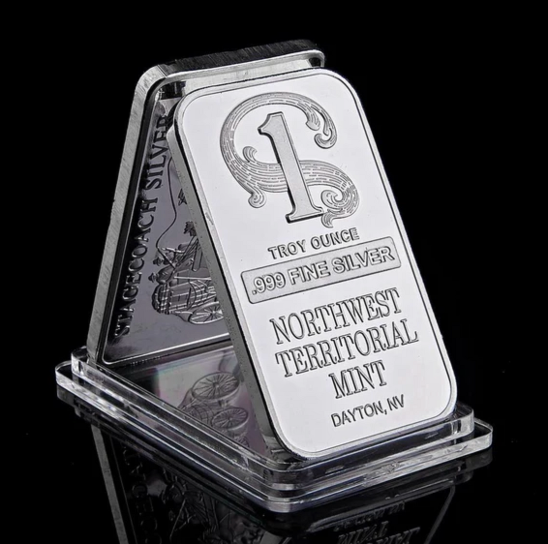 NWT Silver Bar (1 Troy Ounce)