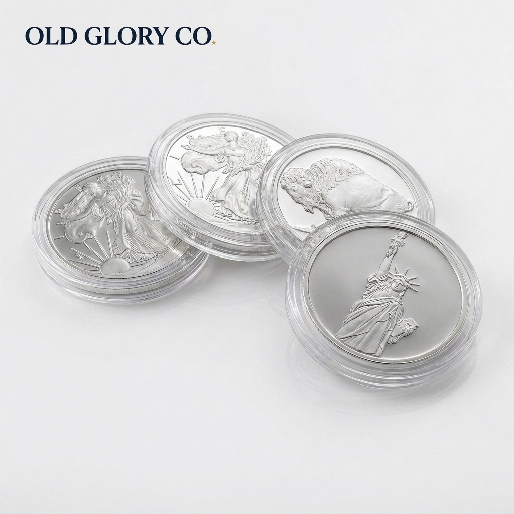 Collector's Starter Set — 5 Silver-Plated Coins