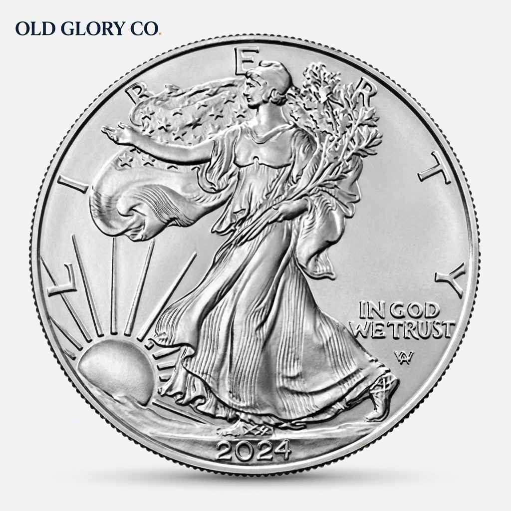 2024 American Eagle Collectible Coin — Silver-Plated (1 oz)