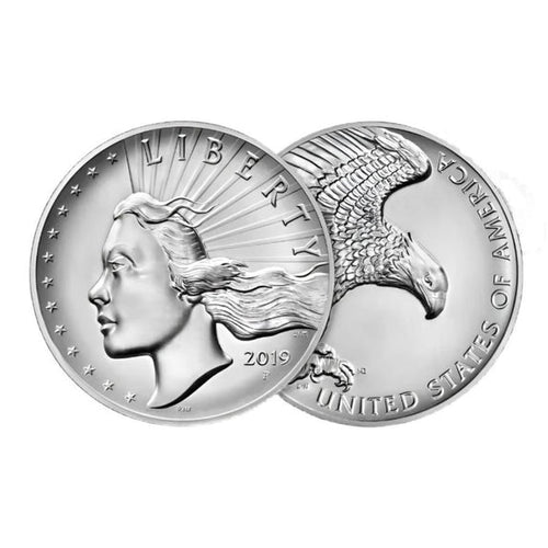 2019 Silver American Liberty High Relief ( 1 Troy Ounce )