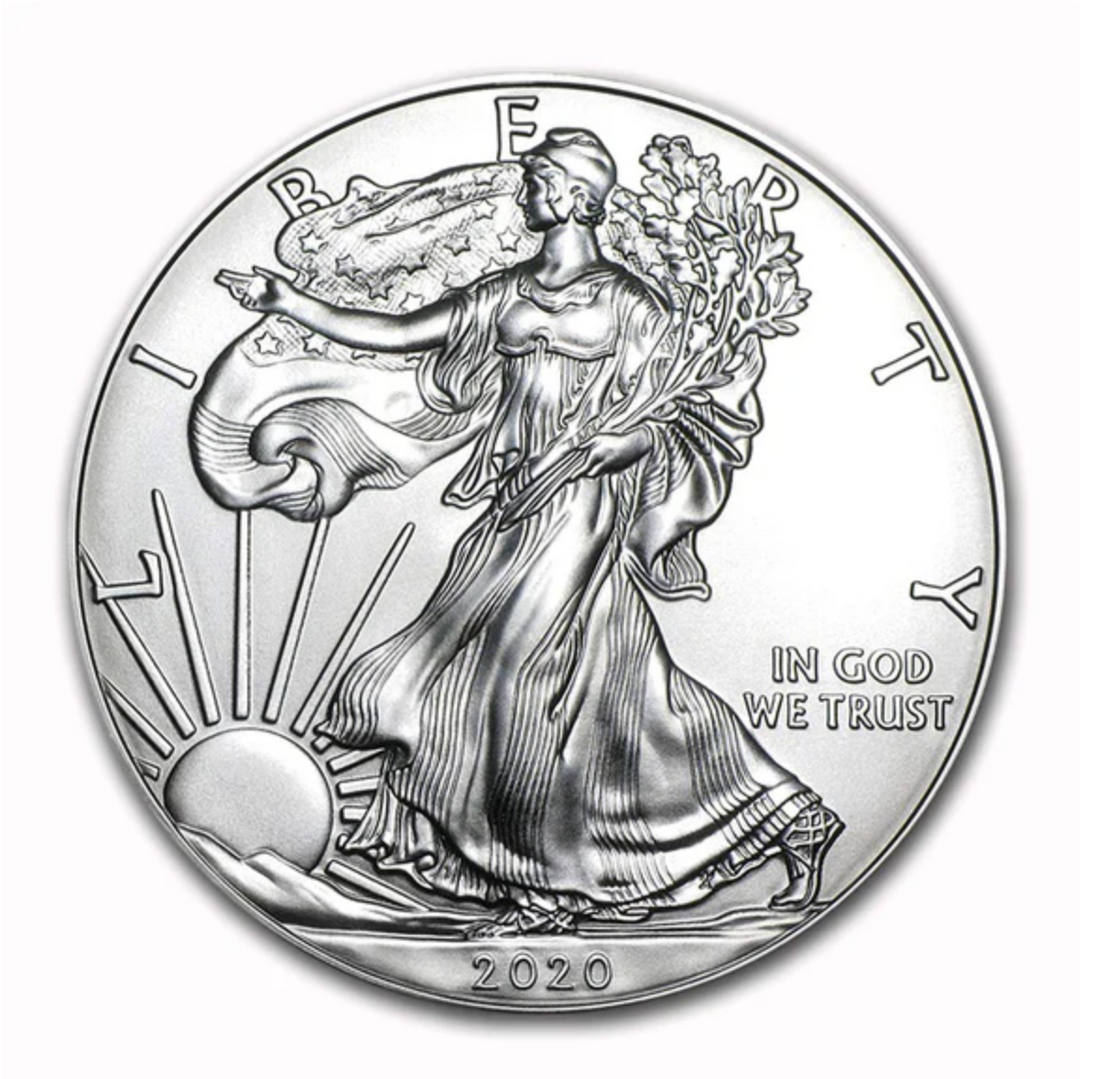 2020 American Silver Eagle Coin ( 1 Troy Ounce)