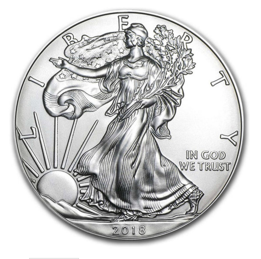 2018 American Silver Eagle Coin ( 1 Troy Ounce)