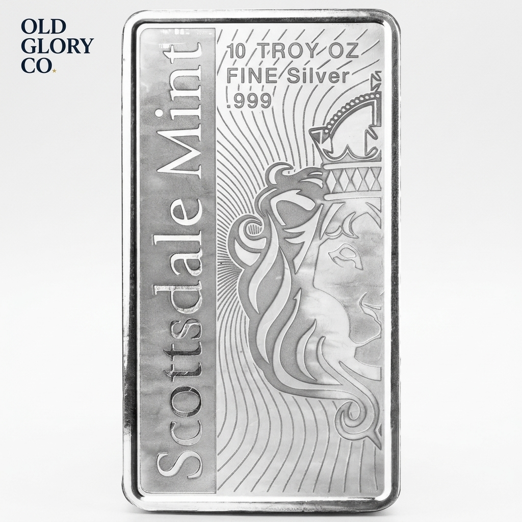 Scottsdale Collectible Bar — Silver-Plated (10 oz)