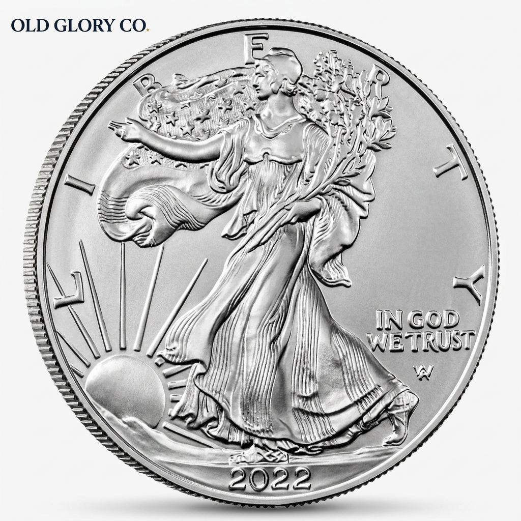 2022 American Eagle coin branded Old Glory Co.